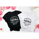 Apparently We Are Trouble Together Tee,Shirts,Carrie's Butterfly Boutique