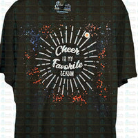 Cheer is My Favorite Season Shirts - RTS,Shirts,Carrie's Butterfly Boutique