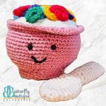 Colorful Bowl of Cereal,Yarn Projects,Carrie's Butterfly Boutique