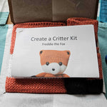 Create A Critter Kit - Freddie the Fox - Intermediate Skill Level,Yarn Projects,Carrie's Butterfly Boutique
