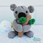 Create A Critter Kit - Kevin the Koala - Intermediate Skill Level,Yarn Projects,Carrie's Butterfly Boutique