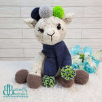 Create A Critter Kit - Suzanne the Llama - Experienced Skill Level,Yarn Projects,Carrie's Butterfly Boutique