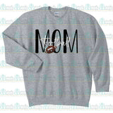 Football Mom Script Tee,Shirts,Carrie's Butterfly Boutique