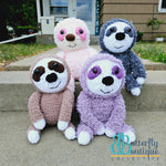 Mike the Sloth,Yarn Projects,Carrie's Butterfly Boutique