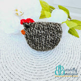 Mini Chicken,Yarn Projects,Carrie's Butterfly Boutique