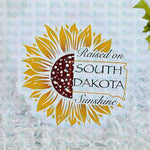 Raised on South Dakota Sunshine Sticker,Stickers,Carrie's Butterfly Boutique
