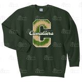 Cavaliers Tie Dye Letter Tee