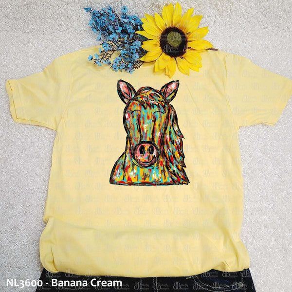 Colorful Horse Tee