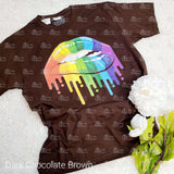 Rainbow Lips Tee